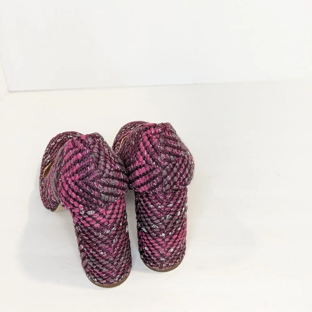 Louise et Cie tweed wool blend heels
